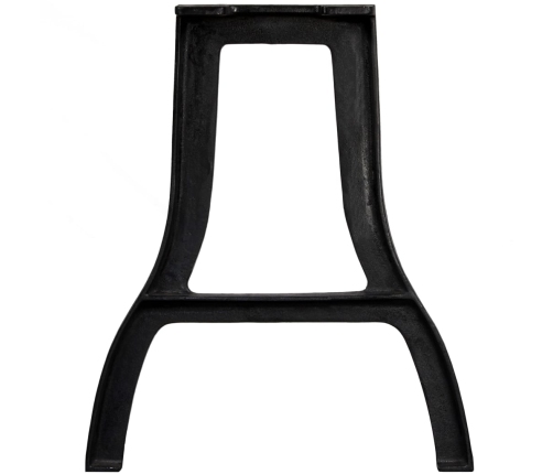 Virtuves Galda Kājas, 2 Gab., A Forma, Čuguns Vidaxl