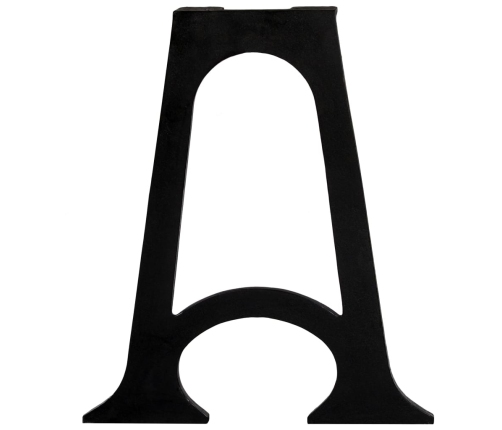 Virtuves Galda Kājas, 2 Gab., Ar Izliektu Pamatni, Čuguns Vidaxl