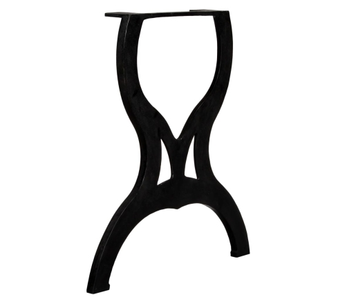 Virtuves Galda Kājas, 2 Gab., X Forma, Čuguns Vidaxl