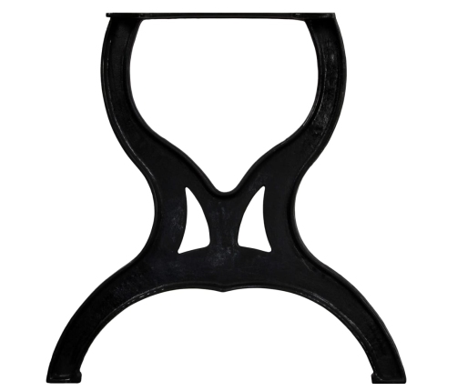 Virtuves Galda Kājas, 2 Gab., X Forma, Čuguns Vidaxl