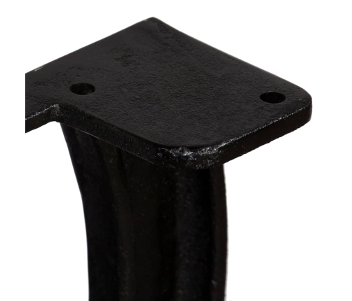 Virtuves Galda Kājas, 2 Gab., X Forma, Čuguns Vidaxl