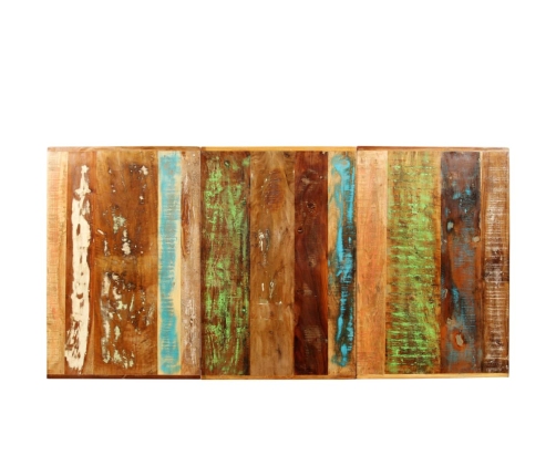 vidaXL virtuves galds, 180 cm, pārstrādāts masīvkoks