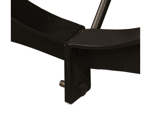 vidaXL virtuves galds, 180 cm, pārstrādāts masīvkoks