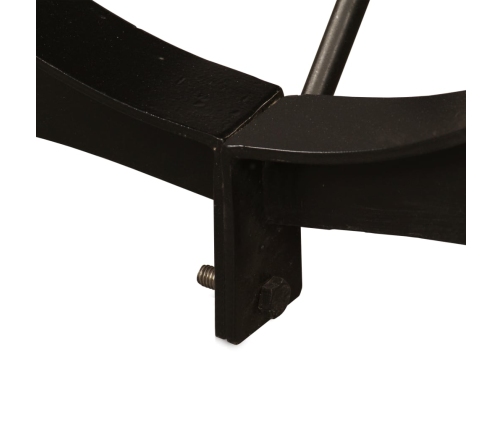 vidaXL virtuves galds, 180 cm, neapstrādāts mango masīvkoks