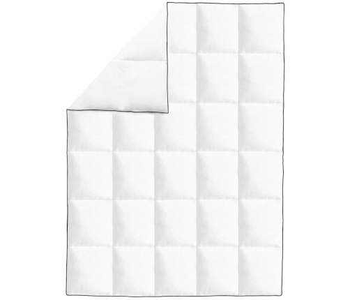 vidaXL ziemas dūnu sega, 135x200 cm