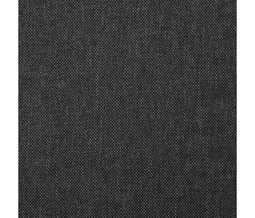 vidaXL virtuves krēsli, 2 gab., tumši pelēks audums