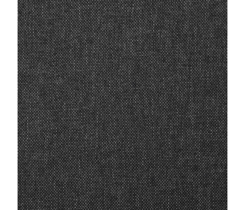 vidaXL virtuves krēsli, 4 gab., tumši pelēks audums