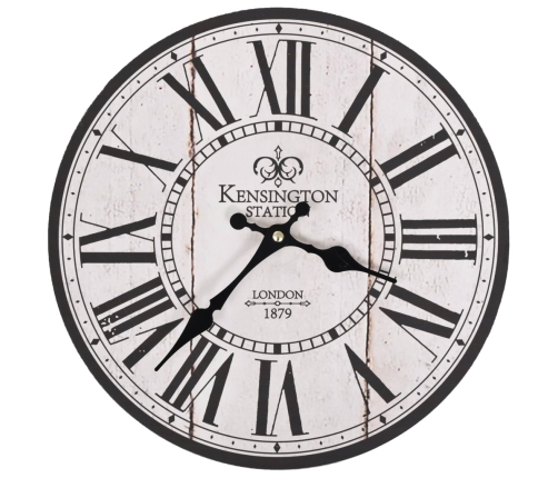 vidaXL vintāžas sienas pulkstenis, Londona, 30 cm
