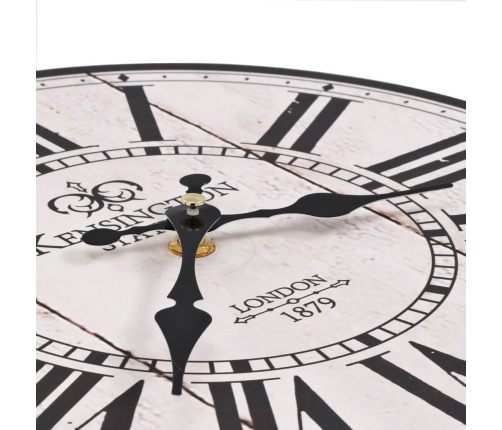 vidaXL vintāžas sienas pulkstenis, Londona, 30 cm