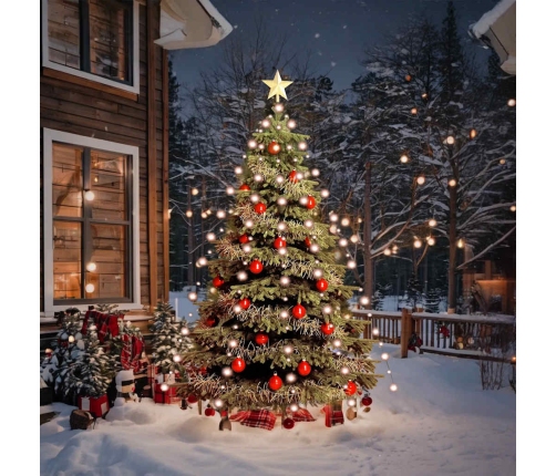 vidaXL Ziemassvētku lampiņas, 180 LED, 180 cm