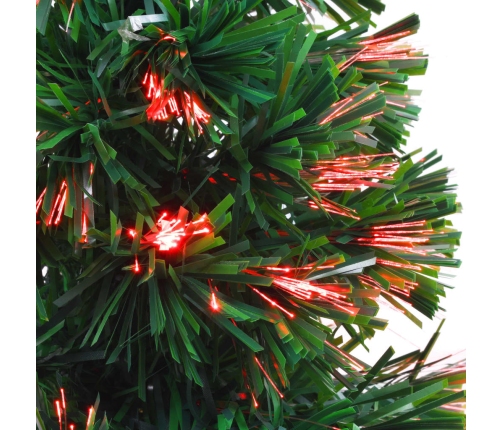 Mākslīgā Ziemassvētku Egle, 64 Cm, Zaļa Optiskā Šķiedra Vidaxl