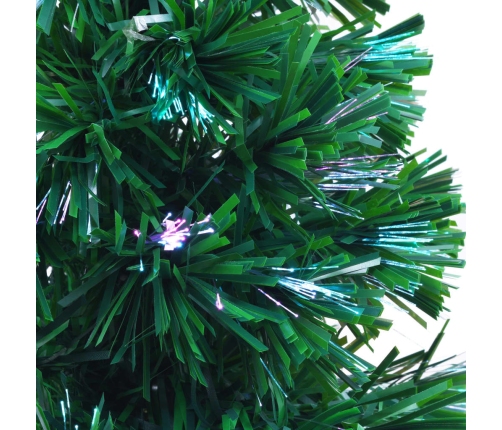 Mākslīgā Ziemassvētku Egle, 64 Cm, Zaļa Optiskā Šķiedra Vidaxl