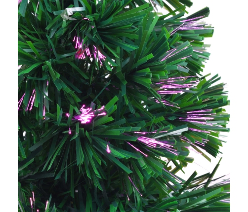 Mākslīgā Ziemassvētku Egle, 64 Cm, Zaļa Optiskā Šķiedra Vidaxl