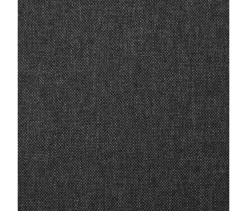 vidaXL virtuves krēsli, 6 gab., tumši pelēks audums