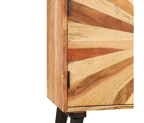 vidaXL kumode, mango masīvkoks, 85x30x75 cm