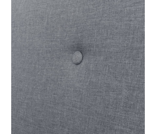 vidaXL dīvānu komplekts, 2 gab., gaiši pelēks audums