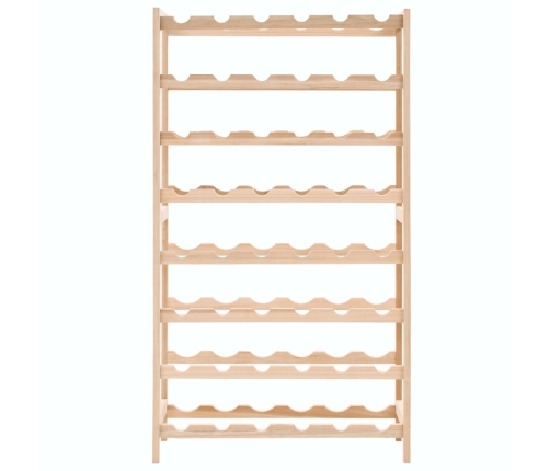 vidaXL vīna pudeļu plaukts, 57,5x28x102 cm, ciedru koks