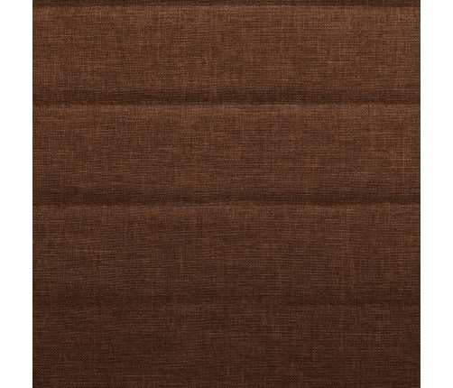 vidaXL virtuves krēsli, 2 gab., brūns audums