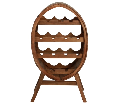 vidaXL vīna pudeļu statīvs 13 pudelēm, akācijas masīvkoks