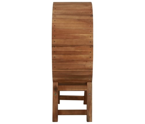 vidaXL vīna pudeļu statīvs 13 pudelēm, akācijas masīvkoks