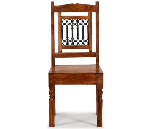 vidaXL virtuves krēsli, 4 gab., masīvkoks, klasiski