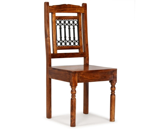 vidaXL virtuves krēsli, 4 gab., masīvkoks, klasiski