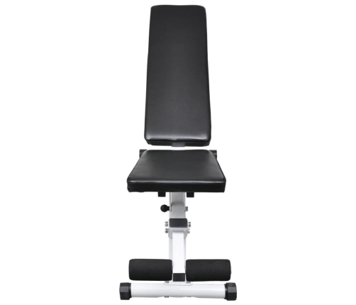 vidaXL treniņu sols ar hantelēm un stieni, 60,5 kg