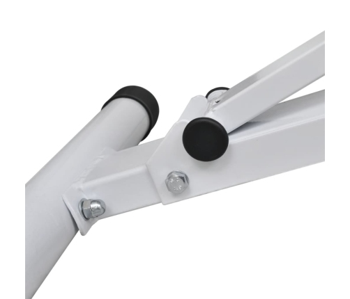 vidaXL treniņu sols ar hantelēm un stieni, 60,5 kg