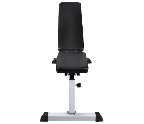 vidaXL treniņu sols ar hantelēm un stieni, 30,5 kg