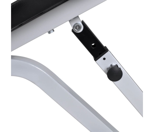 vidaXL treniņu sols ar hantelēm un stieni, 30,5 kg