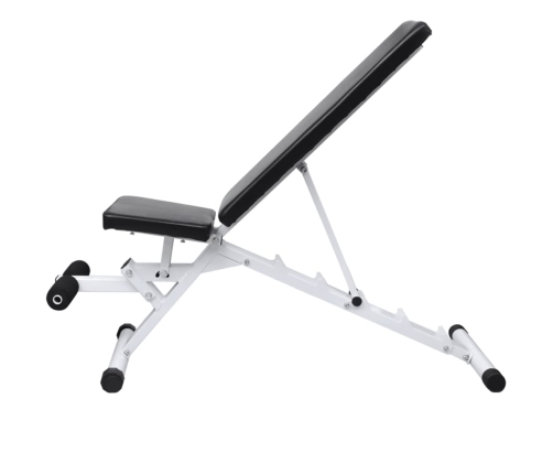 vidaXL treniņu sols ar hantelēm un stieni, 30,5 kg