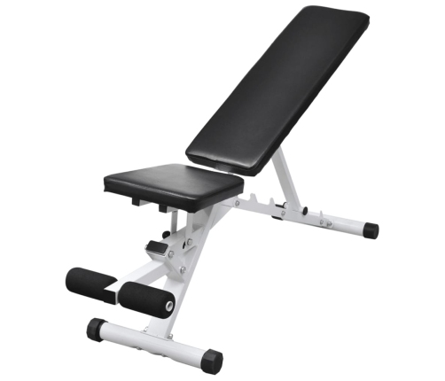 vidaXL treniņu sols ar hantelēm un stieni, 30,5 kg