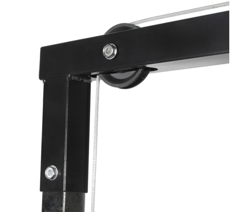 vidaXL spēka stacija ar hantelēm un svaru stieni, 60,5 kg