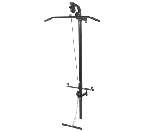 vidaXL spēka stacija ar hantelēm un svaru stieni, 30,5 kg