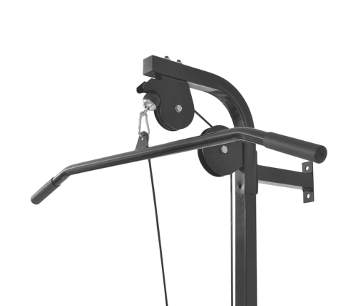 vidaXL spēka stacija ar hantelēm un svaru stieni, 30,5 kg