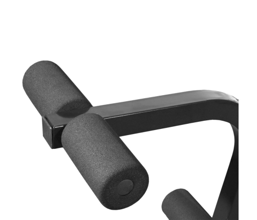 vidaXL svarcelšanas sols ar statīvu, hantelēm un stieni, 60,5 kg