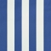 vidaXL markīze, 250x150 cm, sarullējama, zila ar baltu