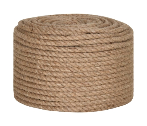 vidaXL virve, 10 mm, 250 m, 100% džuta