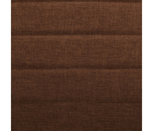 vidaXL virtuves krēsli, 6 gab., brūns audums