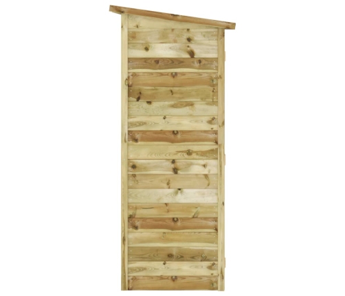 Instrumentu Šķūnis, Impregnēts Priedes Koks, 182X76X175 Cm Vidaxl