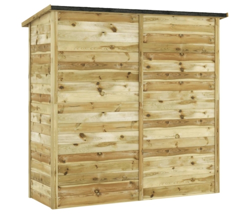 Instrumentu Šķūnis, Impregnēts Priedes Koks, 182X76X175 Cm Vidaxl