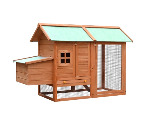 vidaXL vistu būris, priedes masīvkoks, egle, 170x81x110 cm