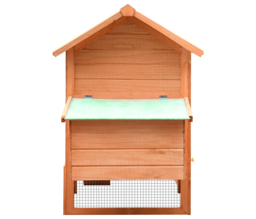 vidaXL vistu būris, priedes masīvkoks, egle, 170x81x110 cm