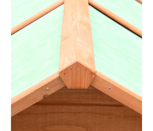 vidaXL vistu būris, priedes masīvkoks, egle, 170x81x110 cm