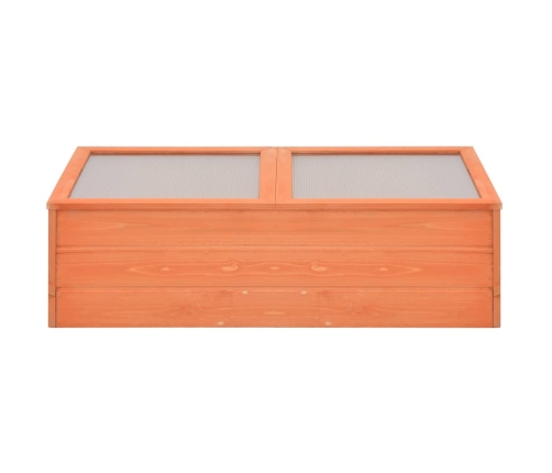 vidaXL siltumnīca, koka, 100x50x34 cm