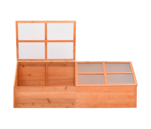 vidaXL siltumnīca, koka, 180x57x62 cm