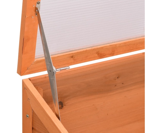 vidaXL siltumnīca, koka, 180x57x62 cm