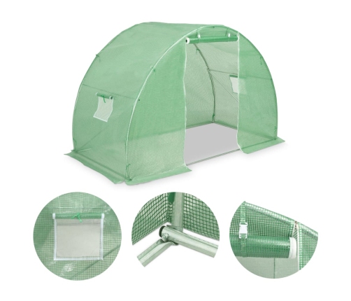 vidaXL siltumnīca, 4,5 m², 300x150x200 cm