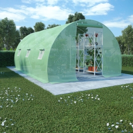 Siltumnīca, 13,5 M², 450X300X200 Cm Vidaxl Siltumnīca, 13,5 M², 450X300X200 Cm Vidaxl
