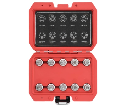 vidaXL 10-daļīgs bloķēšanas riteņu atslēgu komplekts BMW automašīnām